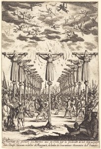 I Martiri del Giappone da Jacques Callot