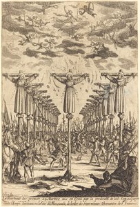 I martiri del Giappone da Jacques Callot