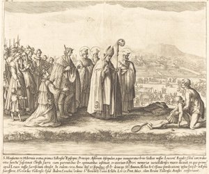 Il miracolo di San Mansuy da Jacques Callot
