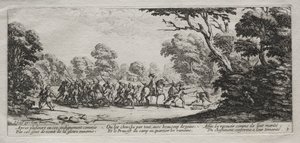 Le miserie della guerra: arresto di malfattori