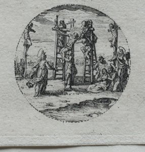 I misteri della Passione: La Crocifissione da Jacques Callot