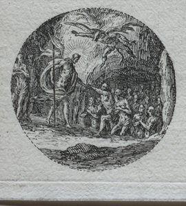 I misteri della Passione: La discesa al Limbo da Jacques Callot