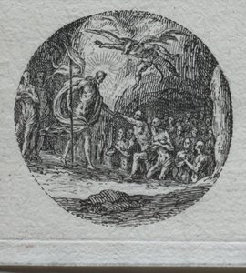 I Misteri della Passione: La Discesa nel Limbo da Jacques Callot