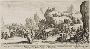 Il Passaggio del Mar Rosso da Jacques Callot