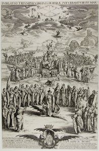 Il trionfo della Vergine da Jacques Callot