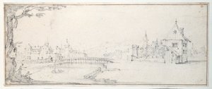 Il ponte del Gaucheu a Epinal da Jacques Callot