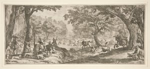 La Grande Caccia da Jacques Callot