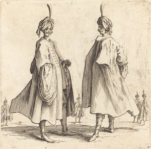 Due Turchi da Jacques Callot