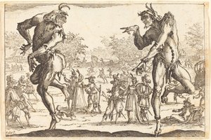 Due Zanni da Jacques Callot