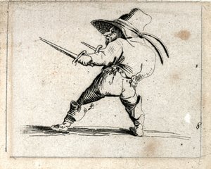 Varie Figure Gobbi ... (incisione) da Jacques Callot