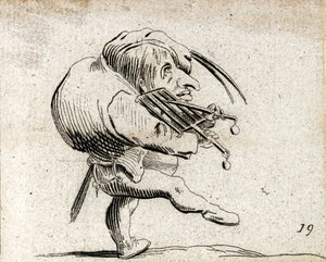 Varie Figure Gobbi ... (incisione) da Jacques Callot
