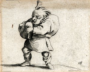 Varie Figure Gobbi ... (incisione) da Jacques Callot