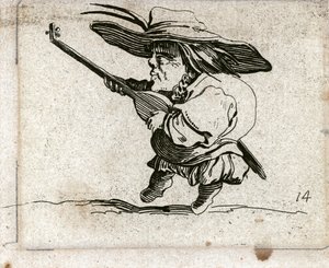 Varie Figure Gobbi ... (incisione) da Jacques Callot