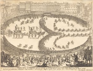 Veduta del festival da Jacques Callot