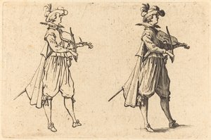 Violinista da Jacques Callot