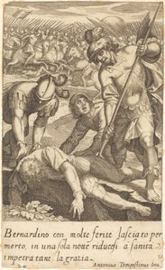 Bernardino da Jacques Callot after Antonio Tempesta