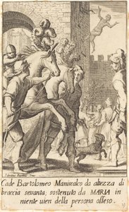 Bartolomeo, maniscalco da Jacques Callot after Fabrizio Boschi