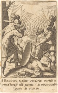 Bartolomeo da Jacques Callot after Matteo Rosselli