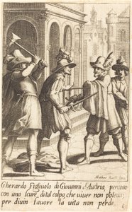 Gherardo da Jacques Callot after Matteo Rosselli