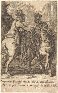 Giovanni Fieschi da Jacques Callot after Matteo Rosselli