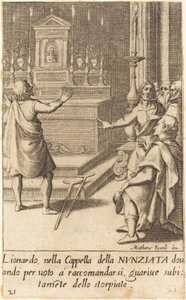 Leonardo da Jacques Callot after Matteo Rosselli