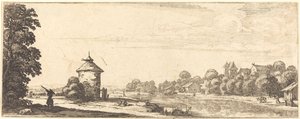 Il colombaio da Jacques Callot or Follower of Jacques Callot