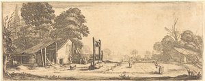 Il giardino da Jacques Callot or Follower of Jacques Callot