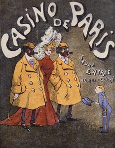 Programma ufficiale per il Casino de Paris, 1906 da Jacques Charles