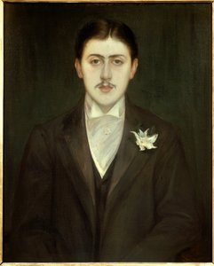 Ritratto di Marcel Proust (1871-1922), scrittore francese da Jacques Emile Blanche