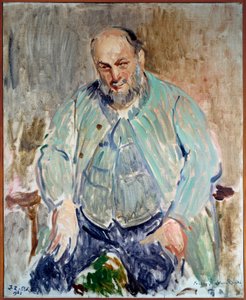 Ritratto dello scultore francese Antoine Bourdelle (1861-1929) Dipinto di Jacques Emile Blanche (1861-1942)