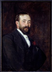 Ritratto del pittore spagnolo Don Rafael de Ochoa y Madrazo da Jacques Emile Blanche