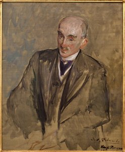 Studio per il ritratto di Henri Bergson (1859-1941). Dipinto di Jacques Emile Blanche (1861-1942) da Jacques Emile Blanche