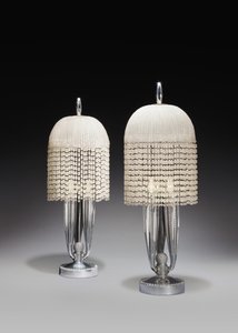 Coppia di lampade da tavolo, c.1925