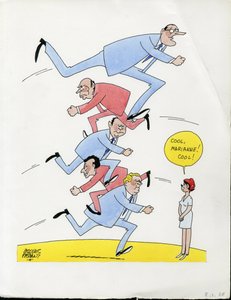 Giorni di Francia, Satira colorata