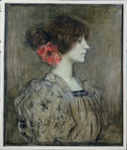 Colette (1873-1954), c.1896 da Jacques Fernand Humbert