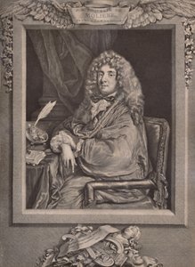 Molière, drammaturgo e attore francese, XVIII secolo 1894 da Jacques Firmin Beauvarlet