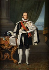 Infante Luigi, Duca di Porto, futuro re Luigi I di Portogallo, prima del 1860 da Jacques Francois Carabain