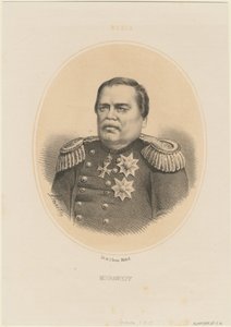 Ritratto del Conte Nikolay Muravyov-Amursky 1809-1881, 1865