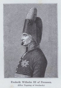 Federico Guglielmo III, Re di Prussia da Jacques Francois Joseph (after) Swebach