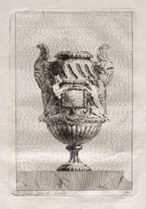 Suite di vasi: Tavola 11, 1746 da Jacques Francois Joseph Saly