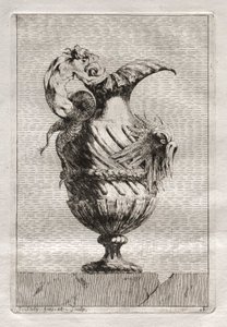 Suite di Vasi: Tavola 16, 1746 da Jacques Francois Joseph Saly