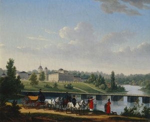 La passeggiata. Tenuta dei Golitsyns Pekhra-Yakovlevskoye