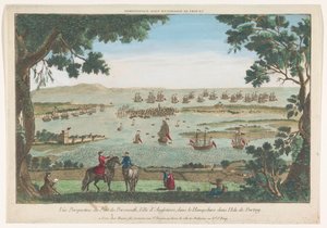 Veduta del porto di Portsmouth