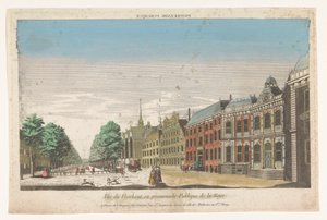 Veduta del Lange Voorhout a L