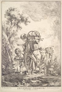 I Bambini Viaggiatori da Jacques Gabriel Huquier