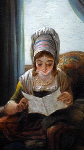 Lettura (dettaglio) da Jacques Gamelin