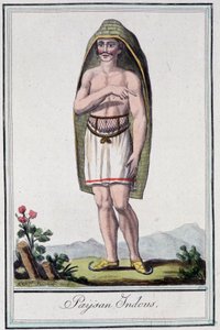 Contadini indiani (India) - in "Enciclopedia dei viaggi" di Grasset St Sauveur, ed. 1796 da Jacques Grasset de Saint Sauveur