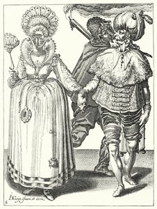 Mascherata da Jacques II de Gheyn