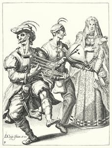 Mascherata da Jacques II de Gheyn