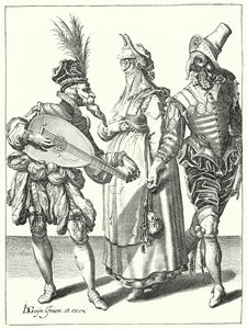 Mascherata da Jacques II de Gheyn